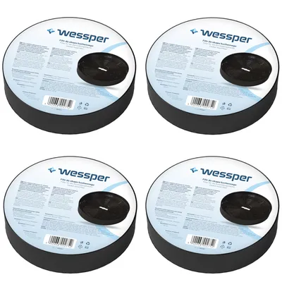 Produktbild von Wessper filtr z węglem aktywnym/filtr do okapu Oranier KSC 700 z recyrkulacją powietrza - Akcesoria do okapu - Filtr zapachów 4 sztuki - Zamiennik