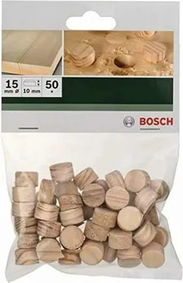 Produktbild von Bosch Holzzapfen Ø 15 mm 50 Stk