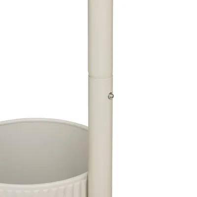 Immagine prodotto di 5five Simply Smart Toilettenpapierhalter Onyx, Toilettenpapierständer, Stahl, Beige, 204918A