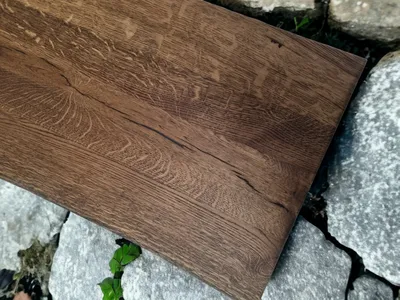 Produktbild von Holz Waschtischplatte 50x45-50x4 cm für Aufsatzbecken Waschtischkonsole massiv Holz Waschtisch Eiche Palisander Neu