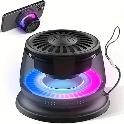 Produktbild von Magnetischer Bluetooth Lautsprecher Tragbarer Mini Speaker TWS RGB-Beleuchtung