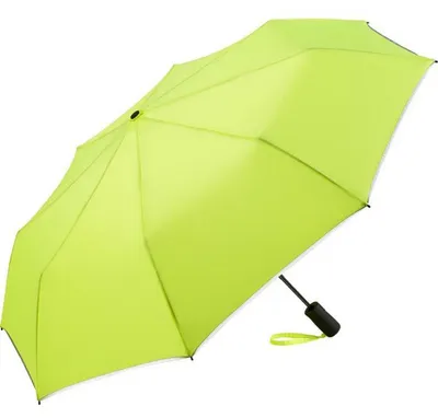 Image de Fare - Parapluie pliable « AC Plus » LT4640 (taille unique) (jaune fluo)
