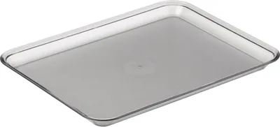 Produktbild von Graef 0000011 Auffang-Tablett für Allesschneider, Kunststoff, 18 x 24 cm, rauchtopas/semi-transparent