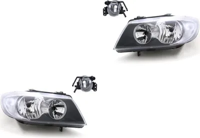 Produktbild von Scheinwerfer Satz passend für BMW 3er E90 E91 01/2005-08/08 H7 H7 +Nebel 63176920703 63176910791 6910791 6920703 63176920704 6317691079 Johns