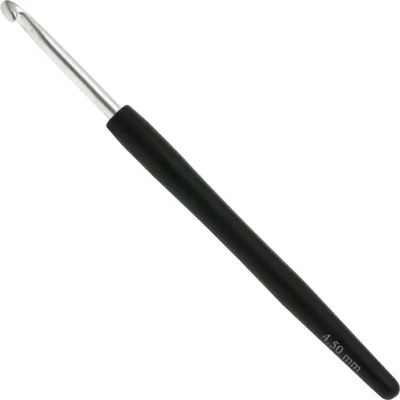 Produktbild von Lana Grossa - Wollhäkelnadel mit Soft-Griff 14cm 9,0mm