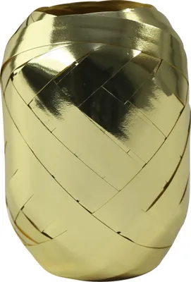 Produktbild von Clairefontaine Display 24 Geschenkbänder Metallic-Effekt, 10mx7mm Gold 612075C