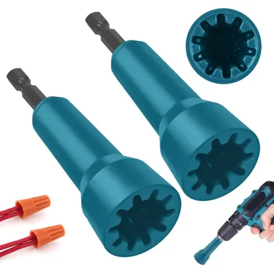 Image de Jeu de 2 outils pour sertir des écrous à sertir, avec mandrin de 1/4"
