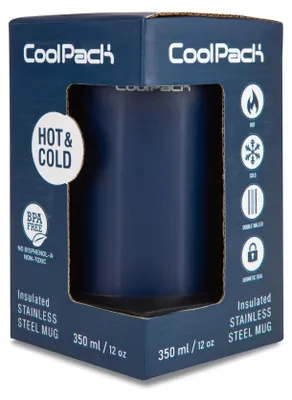 Zdjęcie produktu dla Kubek termiczny 350ml Coolpack Coffee Mug Tom Navy Blue