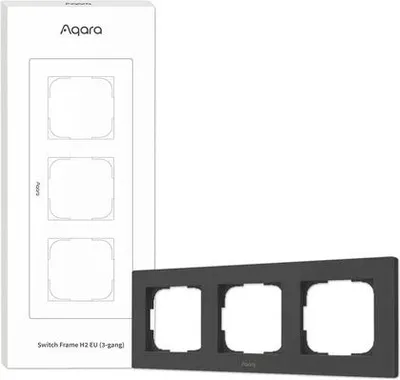 Obrázok produktu pre Aqara Switch Frame H2 (3-gang), grey