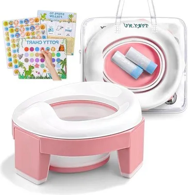 Immagine prodotto di Sedile per WC da viaggio, pieghevole, per bambini