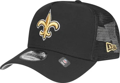 Zdjęcie produktu dla Czapka New Era A-Frame Snapback Trucker Cap - New Orleans Saints