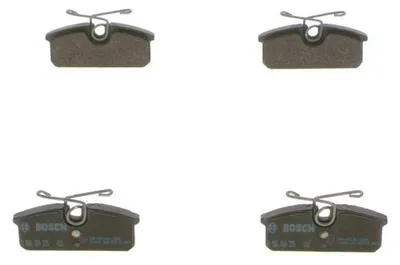 Imagen del producto de Juego de pastillas de freno para freno de disco, 9,85 mm, marca BOSCH, compatible con, entre otros, el RENAULT TWIZY