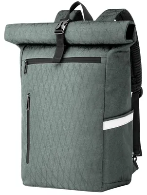 Immagine prodotto di Zaino da bicicletta 2-in-1 e borsa da bicicletta da 22 litri con scomparto per laptop - Grigio
