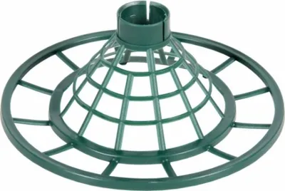 Image de Bougeoir en plastique vert d14cm