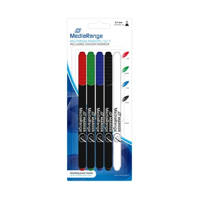 Image de MediaRange MR704 Marqueur pour CD, couleurs assorties 0,7