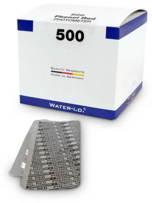 Produktbild von 500 Stk. Phenol Red Tabletten für Photometer (1 Karton)