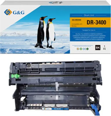 Immagine prodotto di Tamburo compatibile G&G con DR3400, nero, 30000s