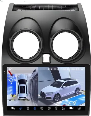 Produktbild von Autoradio mit Bluetooth und CarPlay für Nissan Qashqai J10 (2006–2013) – Kompatibel mit Apple und Android – Stereoanlage – Navigationssystem