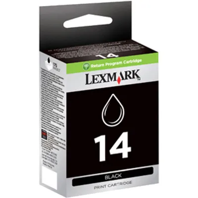 Produktbild von Lexmark No.14 Black Return Program Print Cartridge Blister