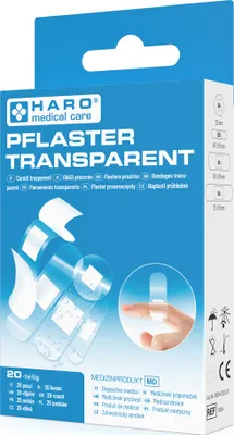 Produktbild von HARO Pflaster transparent wasserabweisend 20er Pack