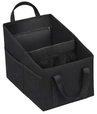 Produktbild von Autositz Organizer faltbar für Vordersitz & Rücksitz mit Netztaschen aus Oxford-Gewebe