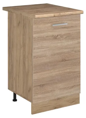 Immagine prodotto di Mobiletto base cucina Vicco R-Line Sonoma/Rovere dorato 50 cm piano di lavoro Rovere dorato, Model 70404
