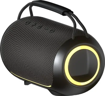 Produktbild von Kabelloser Bluetooth Speaker 40W, Spritzwassergeschützt, 360° Klang,  RGB Party Lautsprecher mit Tiefbass & 8 Std Akku