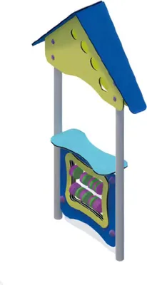 Obrázok produktu pre Rétorická tabuľa Detské ihrisko Play paradise Detský park Zážitkové tabule Verejnosť