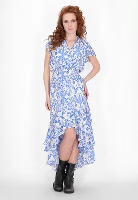 Image de Robe pour femme SAPORTA - bleue, taille M