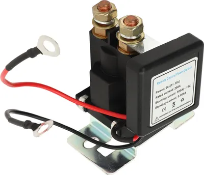 Obrázek produktu pro Vypínač autobaterie, vysokoproudový hlavní vypínač s 2 dálkovými ovladači, 24 V