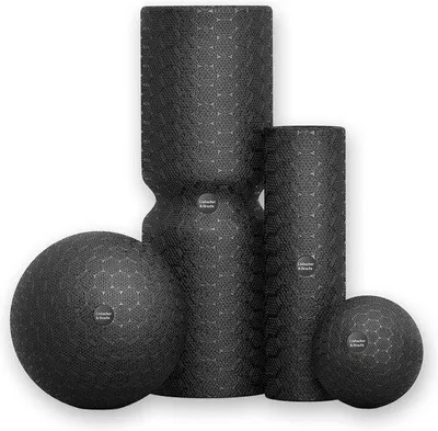 Image de Rouleau et balle de massage des fascias, lot de 2, pour l'entraînement des fascias