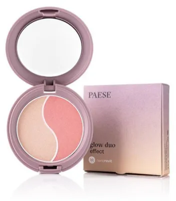 Produktbild von PAESE Nanorevit Glow Duo Effektpuder und Rouge 100 4,5g