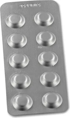 Produktbild von 50 Stk. DPD 1 Rapid Tabletten für Pooltester Chlor (5 Streifen)