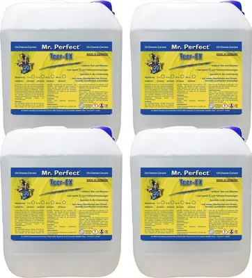 Produktbild von Mr. Perfect® Teerentferner 4x5L - Lackreiniger, Klebstoff- und Bitumenentferner