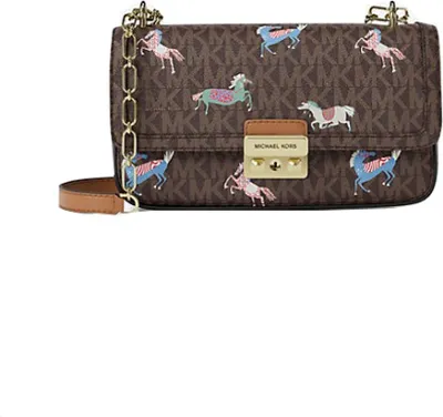 Obrázok produktu pre MICHAEL KORS TRIBECA SM CONV CHAIN SH Hnedá
