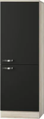 Produktbild von Optifit Kühlumbauschrank für 88er Einbaukühlschrank Faro220 BxTxH 60 x 60 x 174,4 cm anthrazit matt zerlegt Anschlag rev