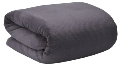 Immagine prodotto di Beautissu Aurelia Coperta morbida antracite, 220x240 cm
