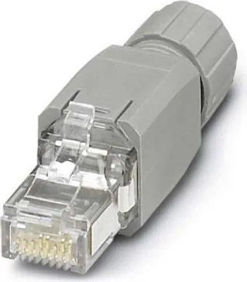 Obrázek produktu pro Konektor RJ45 - Obdélníkový průmyslový konektor VS-08-RJ45- #1658008