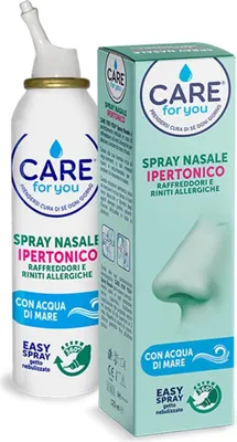 Immagine prodotto di Spray Nasale Ipertonico Care For You 125 Ml