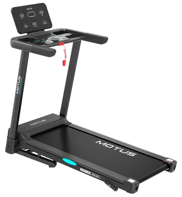 Immagine prodotto di MOTUS RUN 100: tapis roulant elettrico fino a 14 km/h, con Bluetooth e 4 livelli di inclinazione