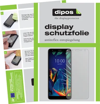 Produktbild von 1x Schutzfolie für LG K40S matt Displayschutzfolie Folie Display Schutz dipos