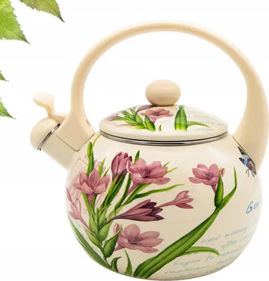 Zdjęcie produktu dla Czajnik Emaliowany 2,2L Meyerhoff Krokus Tradycyjny na Gaz Indukcję