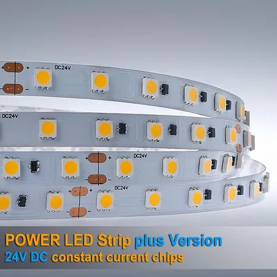 Produktbild von LED Strip 5050 Warmweiß (2700K) 60W 500CM 24V Stromregler IP20