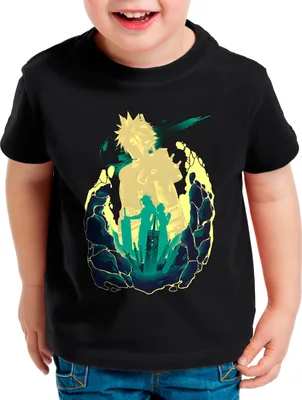 Produktbild von style3 Soldier x Avalanche Kinder T-Shirt anime cloud chocobo sephiroth