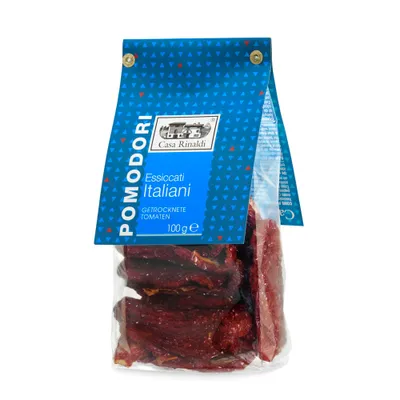 Immagine prodotto di Casa Rinaldi Pomodori secchi salati in busta senza olio 100g