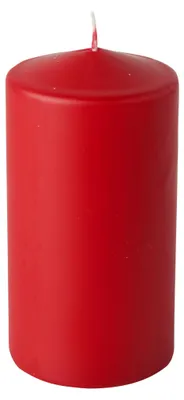 Obrázok produktu pre PAPSTAR 17997 6 PAPSTAR Stumpenkerze rot