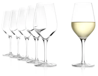 Image de Verres à vin - Set de 6 - Cristal sans plomb - 420 ml - Universel