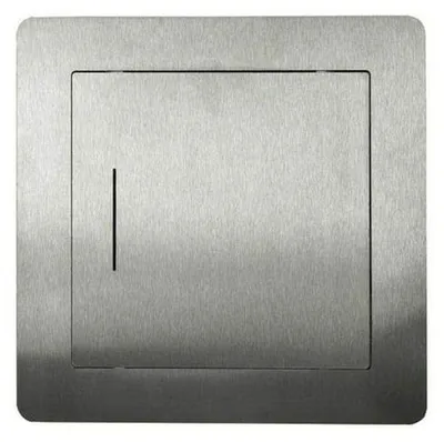 Productafbeelding van Inspectiepoort - Roestvrij staal geborsteld 200x200mm