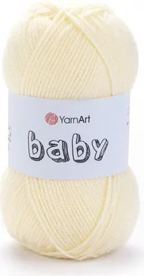 Zdjęcie produktu dla Yarn Art Baby 7003 Cream Przędza dziewiarska