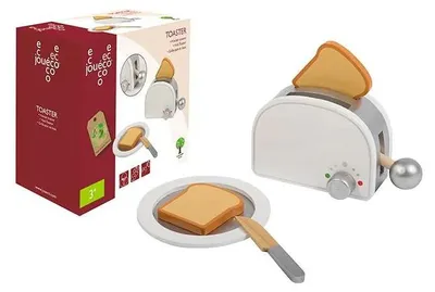 Produktbild von Jouéco Holztoaster - nachhaltiges Spielzeug für Kinder
